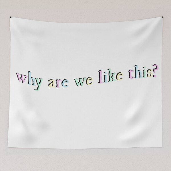 Item preview, why are we like this quote designed and sold by MagicDinoz.