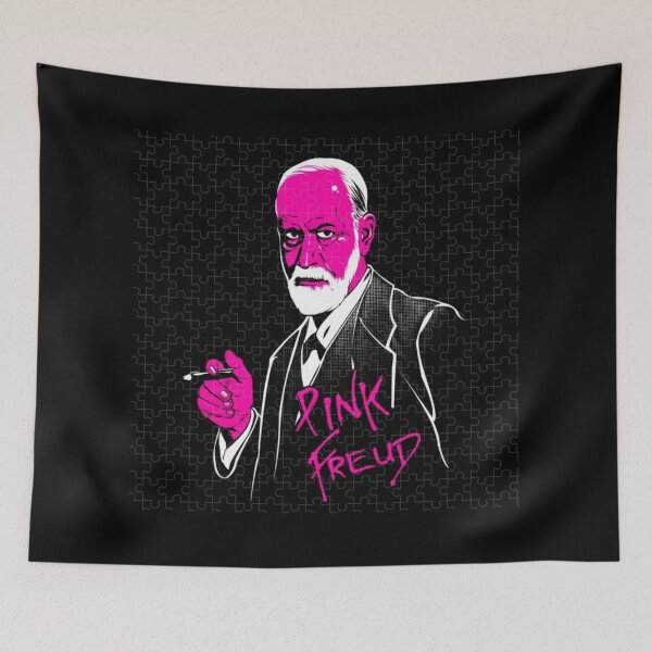 Aperçu de l'œuvre Freud rose créée et vendue par Gill_Shop.