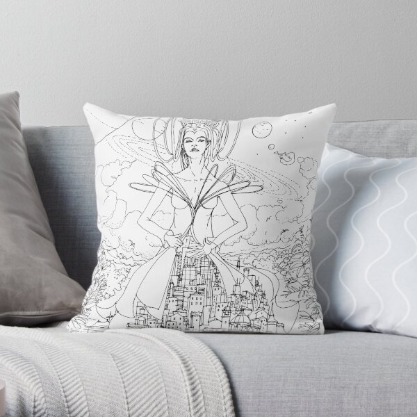 Specie Umana Throw Pillow