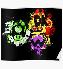 Smash Bros. The Mario Gang Poster
