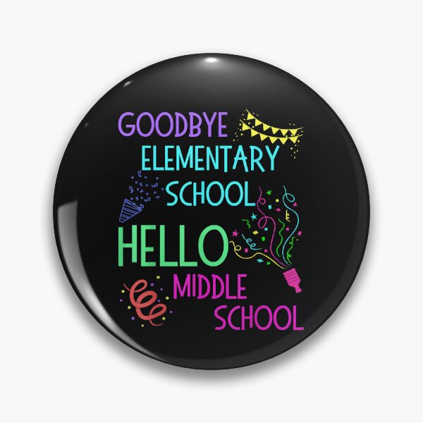 Item preview, Hello Middle School Graduation Elementary School designed and sold by ArthurClaessens.