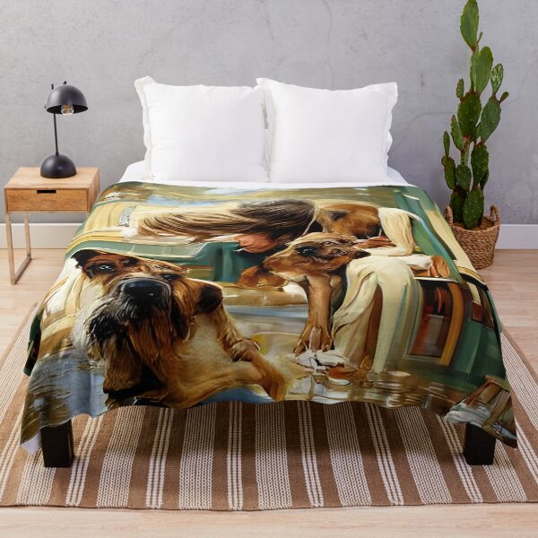 Item preview, Dog Lovers Artistic Painting designed and sold by PolarNightNomad.