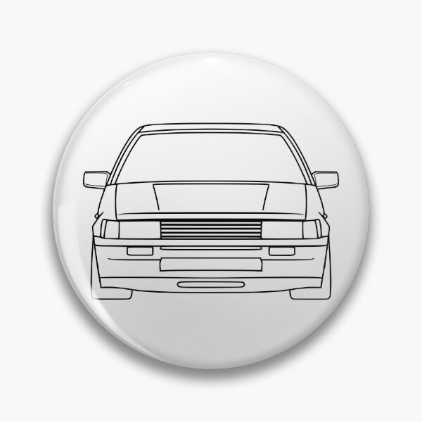 Item preview, Toyota Corolla AE86 black lines designed and sold by EdimDesign.