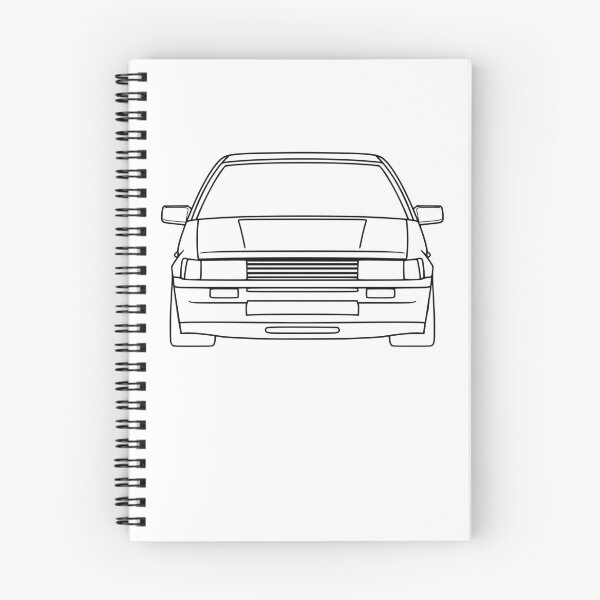 Item preview, Toyota Corolla AE86 black lines designed and sold by EdimDesign.