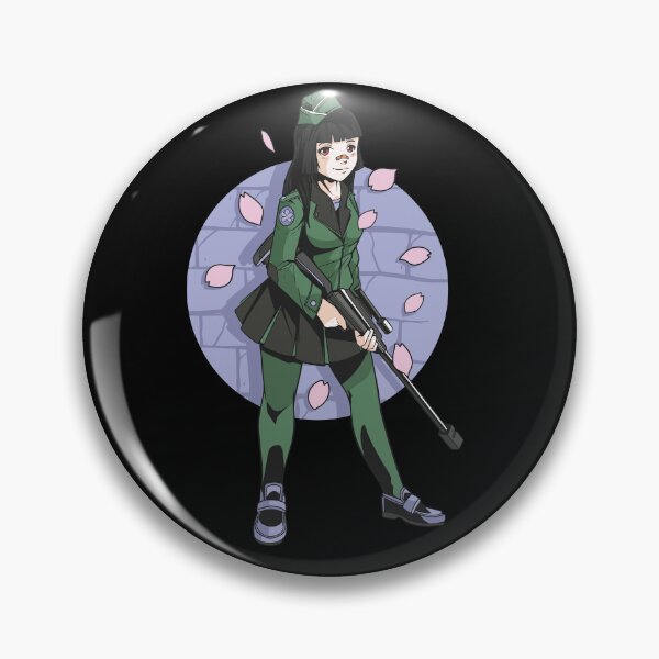 Artikelvorschau, Cute Anime Sniper Girl - Sakura cherry blossoms Waifu Weeb Tee entworfen und verkauft von Garaunt - The bavarian brute.
