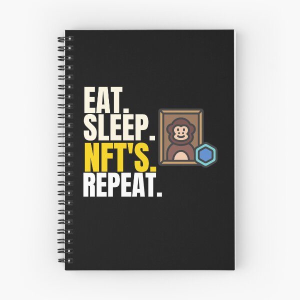 Item preview, Eat sleep crypto NFT'S repeat designed and sold by WaguinhoTex.