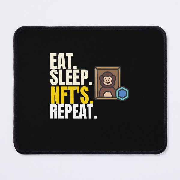 Item preview, Eat sleep crypto NFT'S repeat designed and sold by WaguinhoTex.