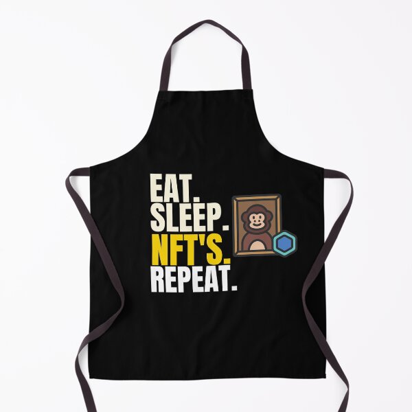 Item preview, Eat sleep crypto NFT'S repeat designed and sold by WaguinhoTex.