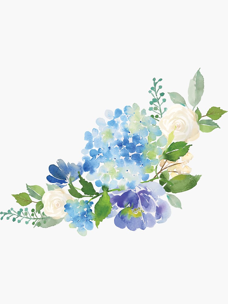 Hortensia Stickers for Sale | Redbubble