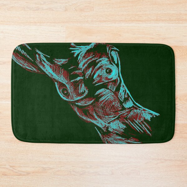 Item preview, Female Torso with Arm Stretched Up Sketch, colourised 1 designed and sold by Geoff Treagus.