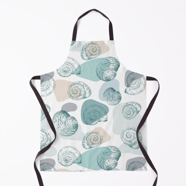 Item preview, Elegant seamless pattern in trendy colors with seashells designed and sold by Alinart16.