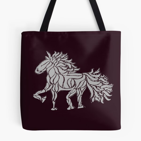 Item preview, Prancing Dancing Swirly Unicorn (white) designed and sold by darkesknight.