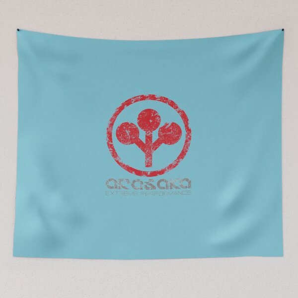 Item preview, Distressed Arasaka Corp Logo Essential T-Shirt designed and sold by DaniilJakobi.