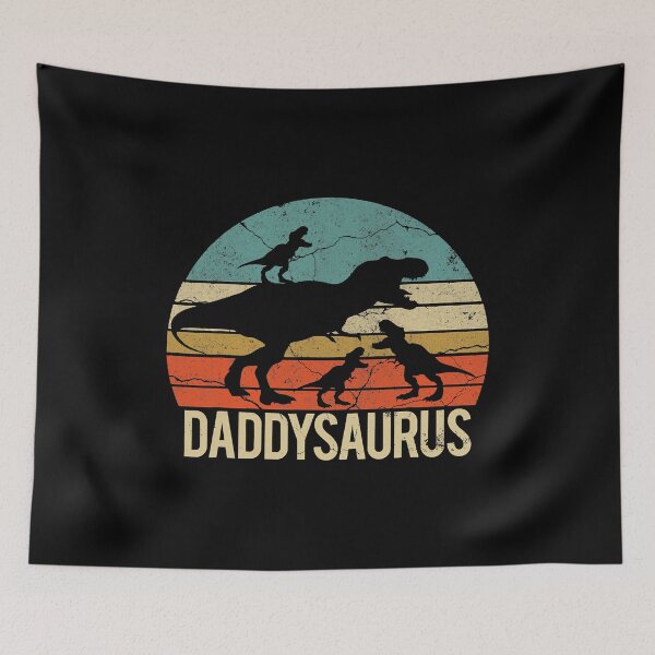 Item preview, Daddy Dinosaur Daddysaurus 3 Three Kids Gift designed and sold by BernardMurray.