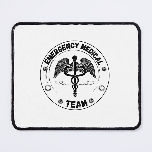 Item preview, Emergency Medical Team - Distressed Round Design designed and sold by med-artist.