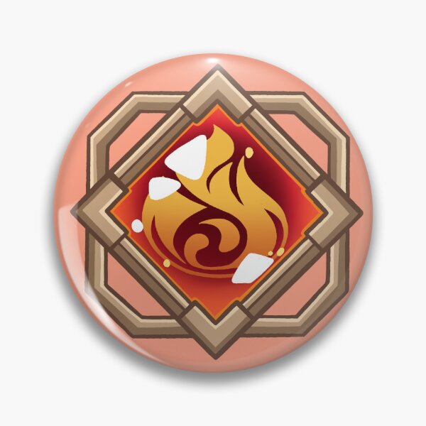 Item preview, Pyro Vision - Liyue designed and sold by galaxiiacharlie.