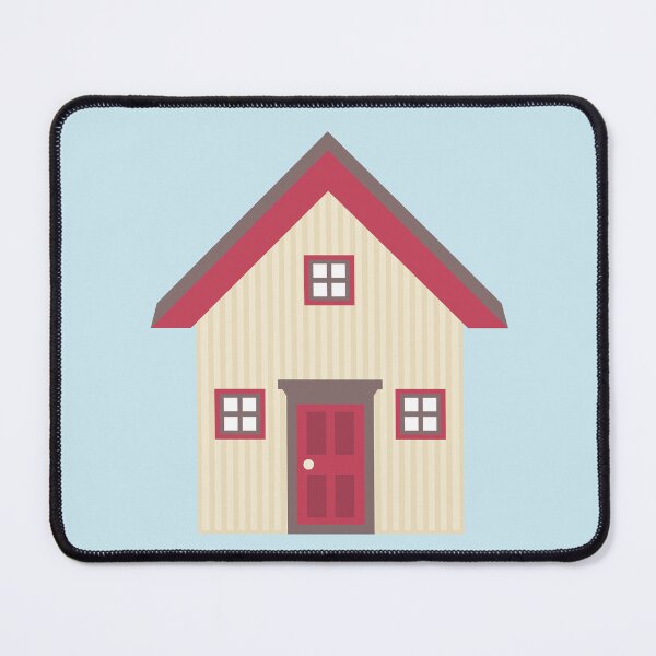 Item preview, Cute Yellow and Red House designed and sold by StudioShine.