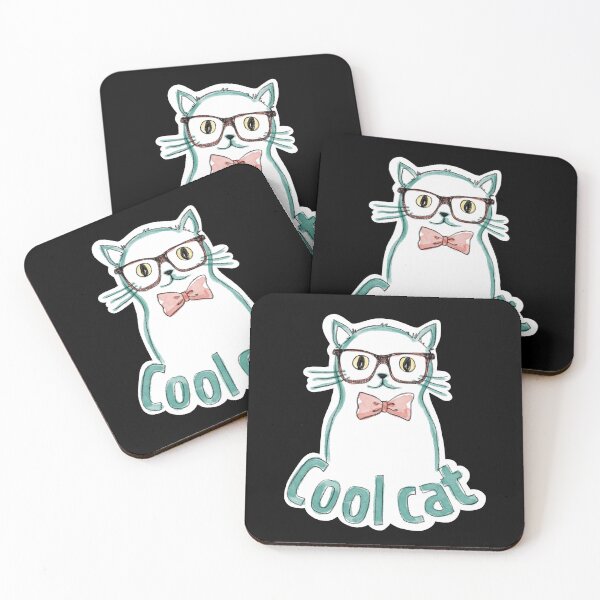 Artikelvorschau, Coole Katze entworfen und verkauft von Lillieoandco.
