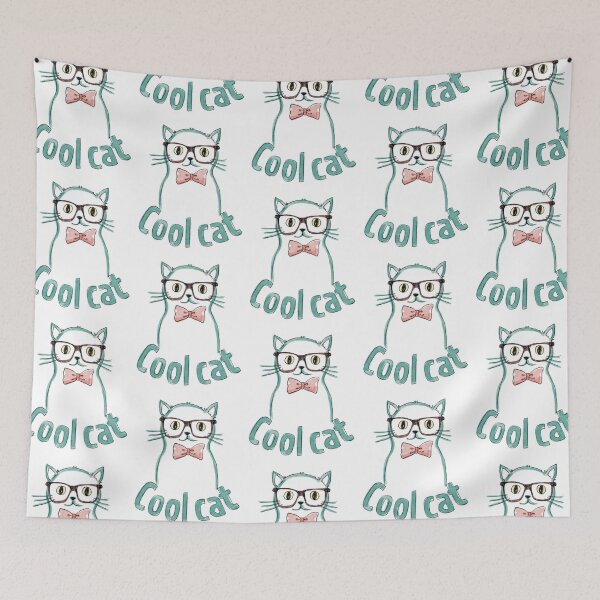 Artikelvorschau, Coole Katze entworfen und verkauft von Lillieoandco.