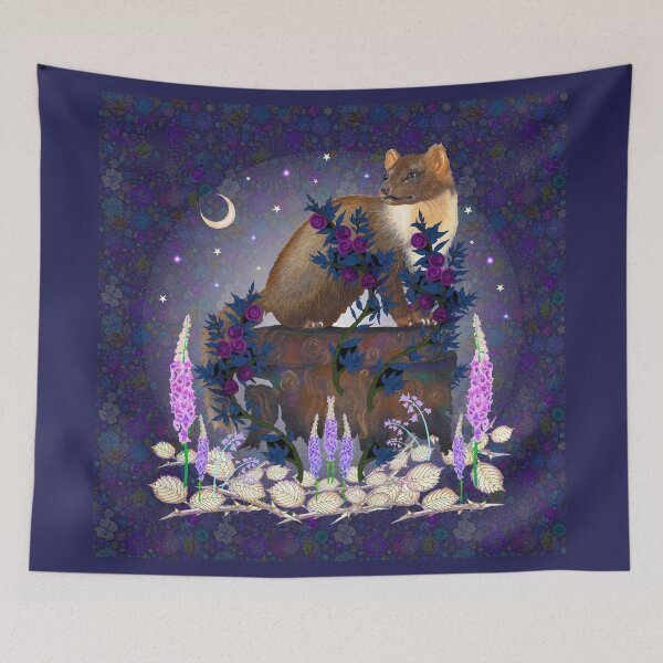 Item preview, Pine Marten Love designed and sold by nocturne-design.