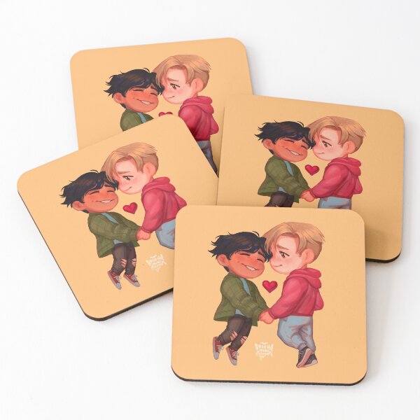 Item preview, Heartstoppers Fan Art - Nick and Charlie designed and sold by AliceOsemanFan.