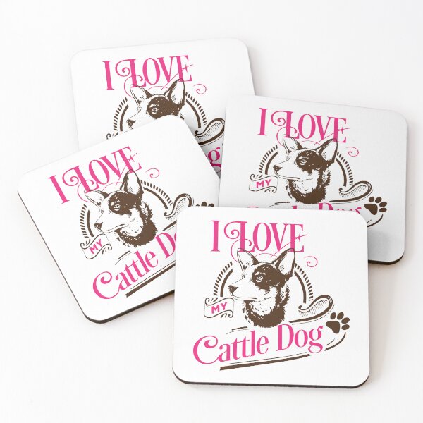Item preview, i love my cattle dog - dogs lovers designed and sold by JaMatt1983.