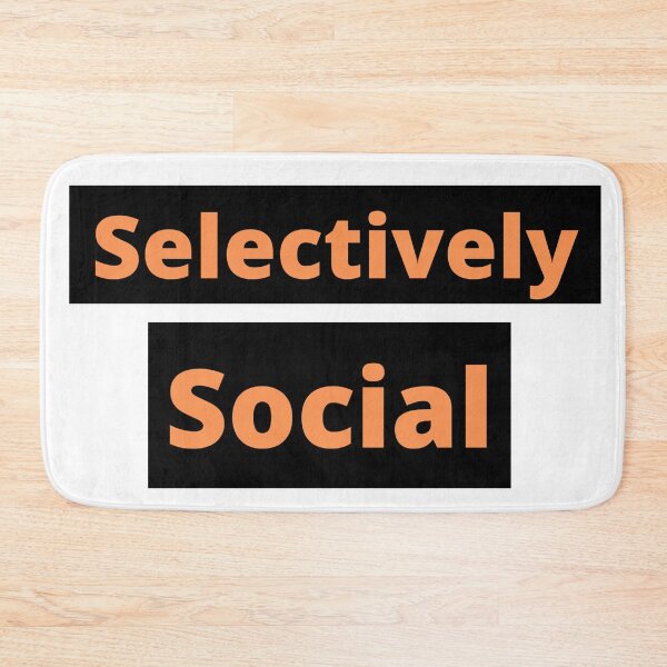 Item preview, Selectively Social designed and sold by ByMilagra.