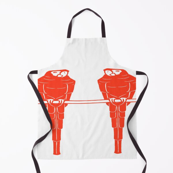 Item preview, Enhanced Aras: Edited Version of Julie De Graag's Ara Stretched Red Samurai Parrot Pattern designed and sold by TeachUrb.