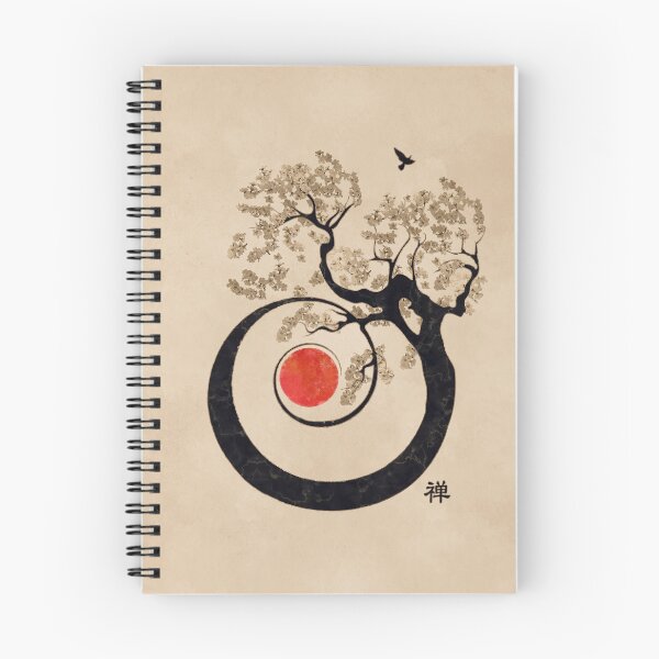 Item preview, Bonsai Zen Spiral of life designed and sold by k9printart.