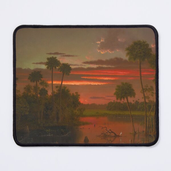Item preview, Great Florida Sunset by Martin Johnson Heade 1887 designed and sold by Vintage Wall Art.