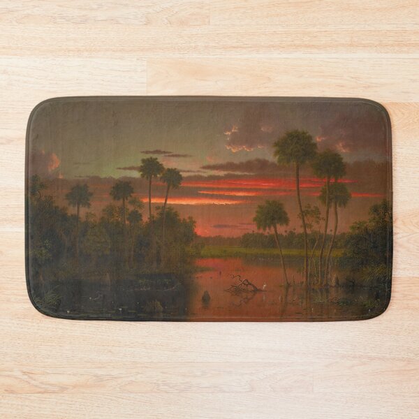 Item preview, Great Florida Sunset by Martin Johnson Heade 1887 designed and sold by Vintage Wall Art.
