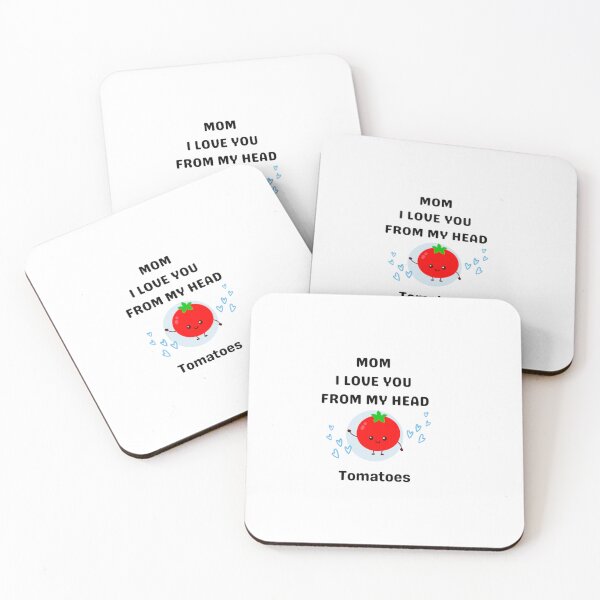 Item preview, Mom I Love You From My Head Tomatoes  designed and sold by Sadhvika.