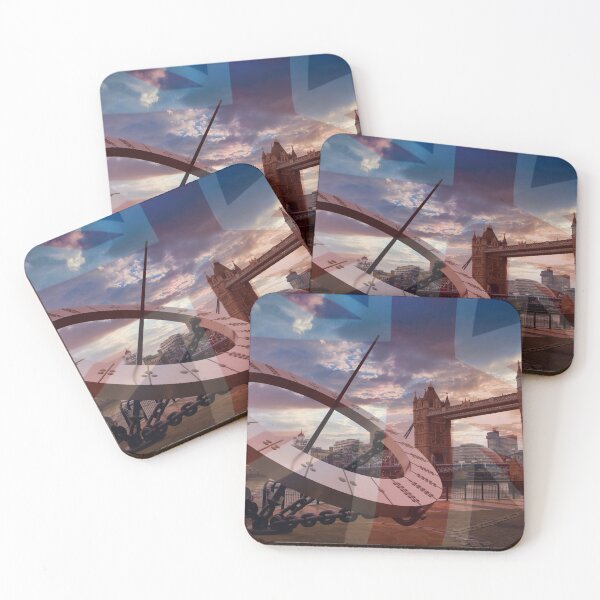Item preview, Sundial with tower bridge and faded Union Jack designed and sold by Ann Biddlecombe.