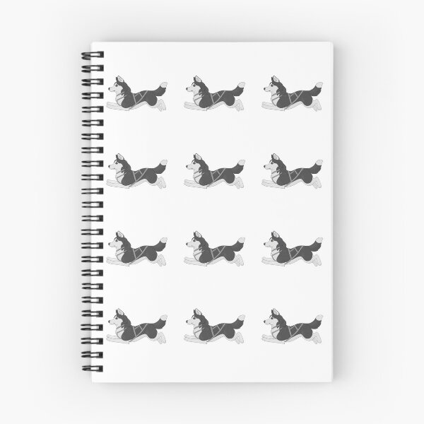 Item preview, Chibi Siberian Husky - Black with Brown eyes designed and sold by Cynthiaetal.