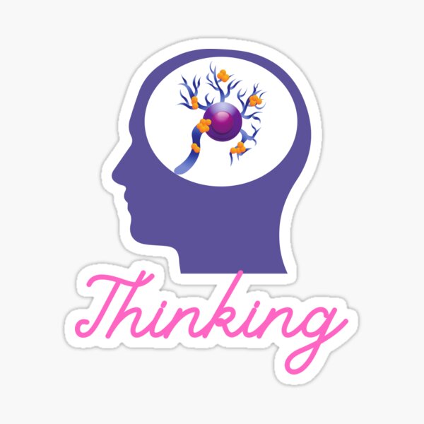 I'm Thinking Synapse Neuroscience Sticker