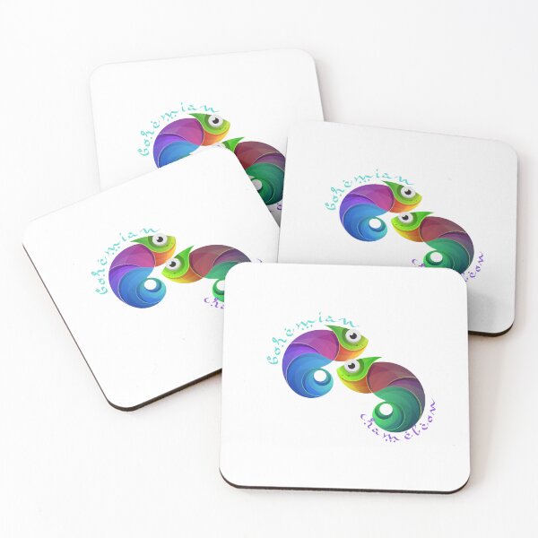 Item preview, Bohemian Chameleon Spectrum Teal and Purple  Limited Edition  designed and sold by SpArtk.