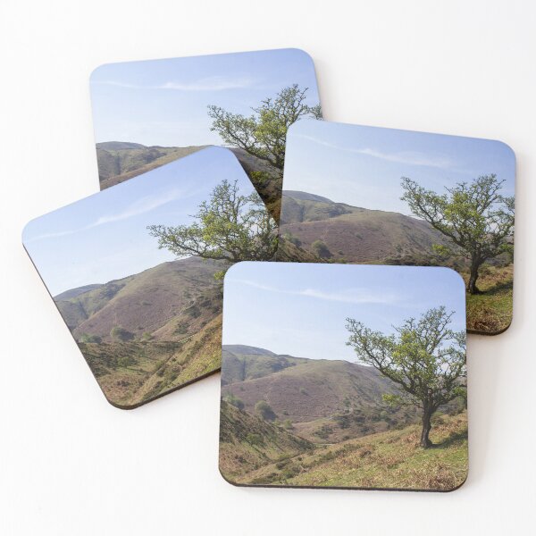 Item preview, View of carding mill valley and the Longmynd Shropshire, April 2022 designed and sold by HalcyonPrints.