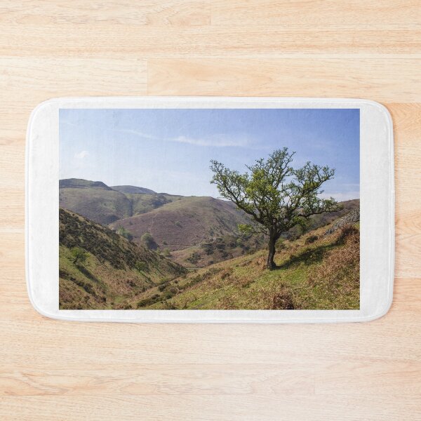 Item preview, View of carding mill valley and the Longmynd Shropshire, April 2022 designed and sold by HalcyonPrints.