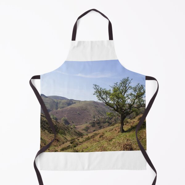 Item preview, View of carding mill valley and the Longmynd Shropshire, April 2022 designed and sold by HalcyonPrints.
