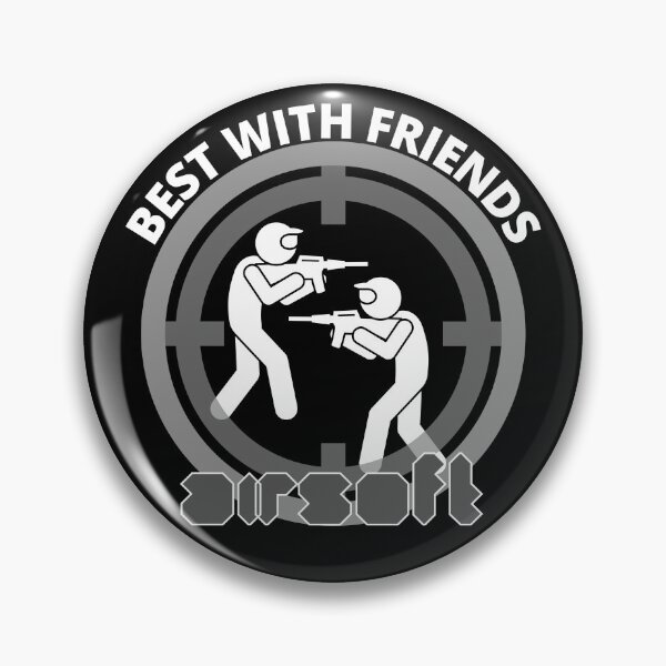 Item preview, Best With Friends - Airsoft. designed and sold by JockArts.