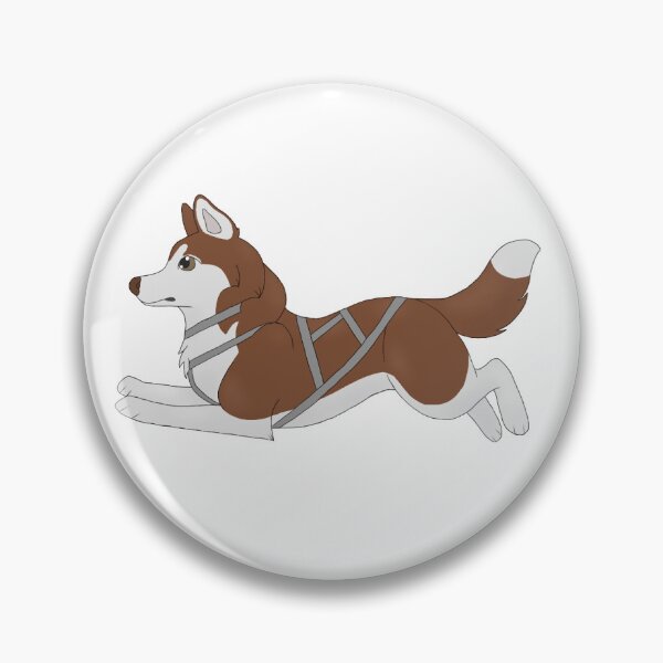 Item preview, Chibi Siberian Husky - Red with Brown eyes designed and sold by Cynthiaetal.