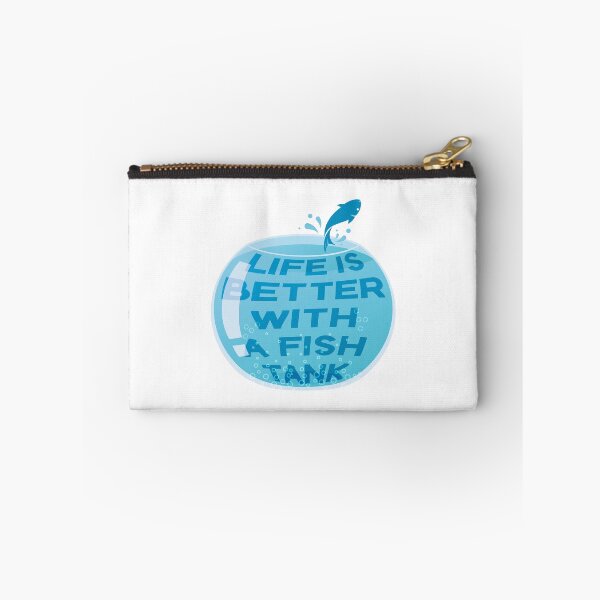 Item preview, Life Is Better With A Fish Tank (Blue) designed and sold by Vimbuy.