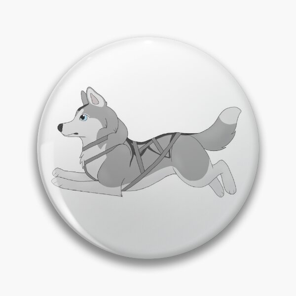 Item preview, Chibi Siberian Husky - Silver with Blue eyes designed and sold by Cynthiaetal.
