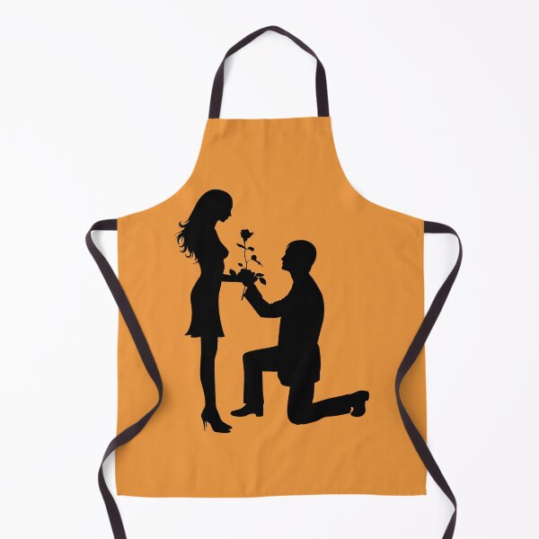 Item preview, Silhouette of a love couple on Valentine's day designed and sold by silvapajic.