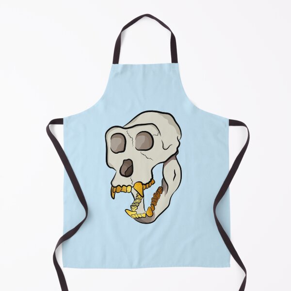 Item preview, Monkey skull with gold teeth grills designed and sold by Captain-Jackson.