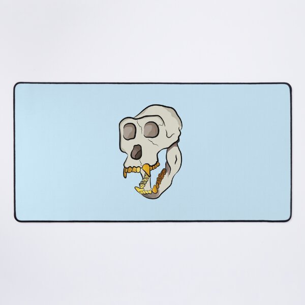 Item preview, Monkey skull with gold teeth grills designed and sold by Captain-Jackson.