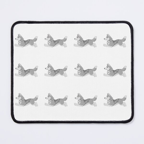 Item preview, Chibi Siberian Husky - Silver with Brown eyes designed and sold by Cynthiaetal.