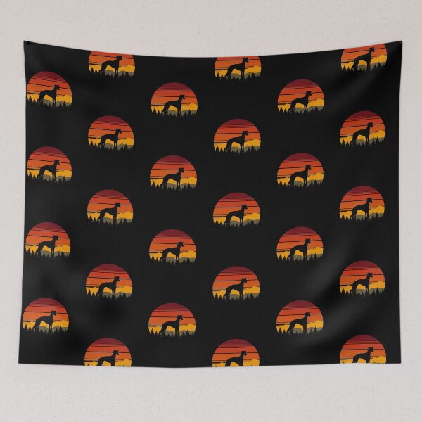 Item preview, Country Yellowstone Sky Whippet Dog Gift  designed and sold by Guarddogdrive.