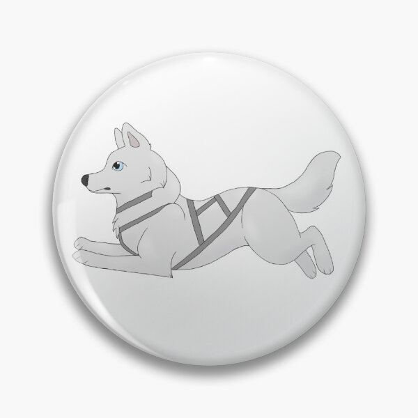 Item preview, Chibi Siberian Husky - White with Blue eyes designed and sold by Cynthiaetal.