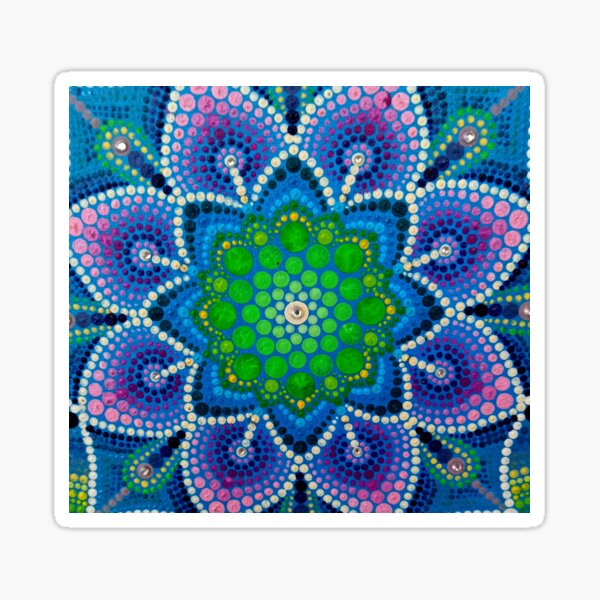 Georgia Mandala Sticker